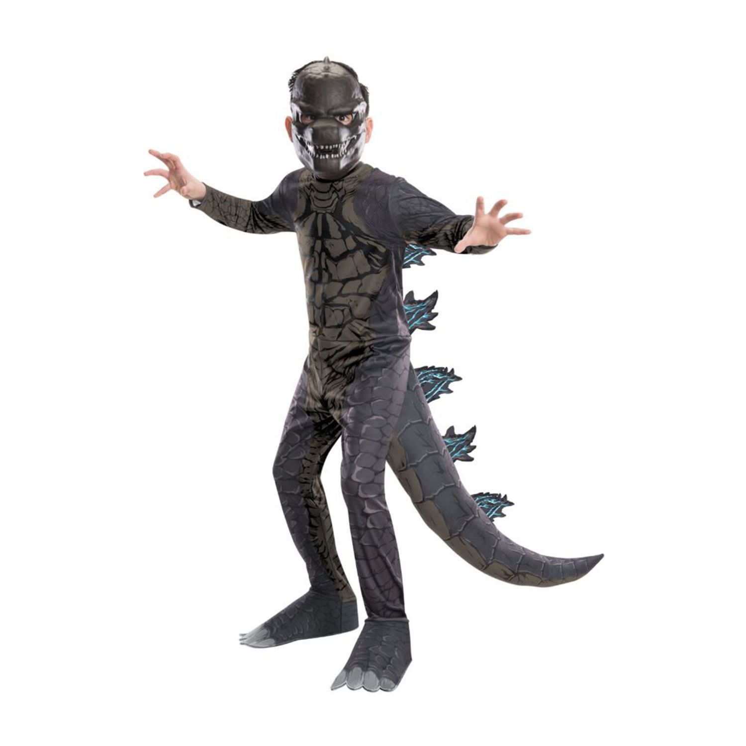 Costum Godzilla pentru copii, Marime 104 cm, Varsta 3-4 ani fotografia produsului