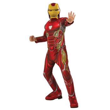 Costum iron-man cu muschi,pentru baieti