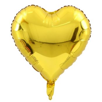 Balon folie in forma de inima, Magic Heart, 45 cm, galben elefant.ro imagine noua 2022