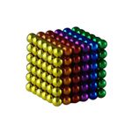 Joc de indemanare, bile magnetice, 216 bucati, multicolor fotografia produsului