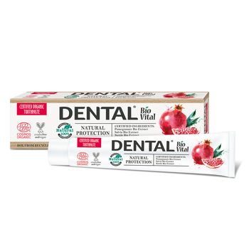 Pasta de dinti ingrediente naturale 100% Dental Bio Vital Natural Protection 75 ml BioVital imagine 2022