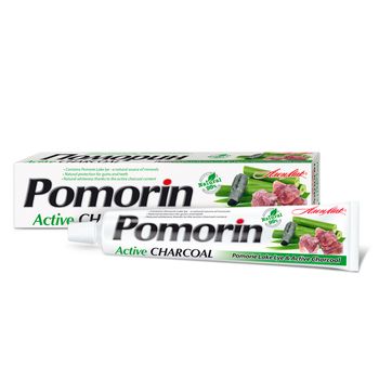 Pasta de dinti pomorin carbune activ 100 ml
