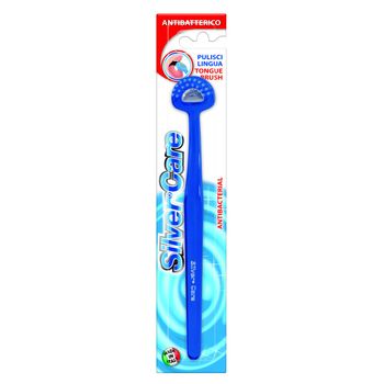 Periuta pentru ingrijire limba silver care cu argint antibacterian