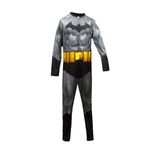 Costum adulti cu muschi Batman, marime Universala, gri fotografia produsului