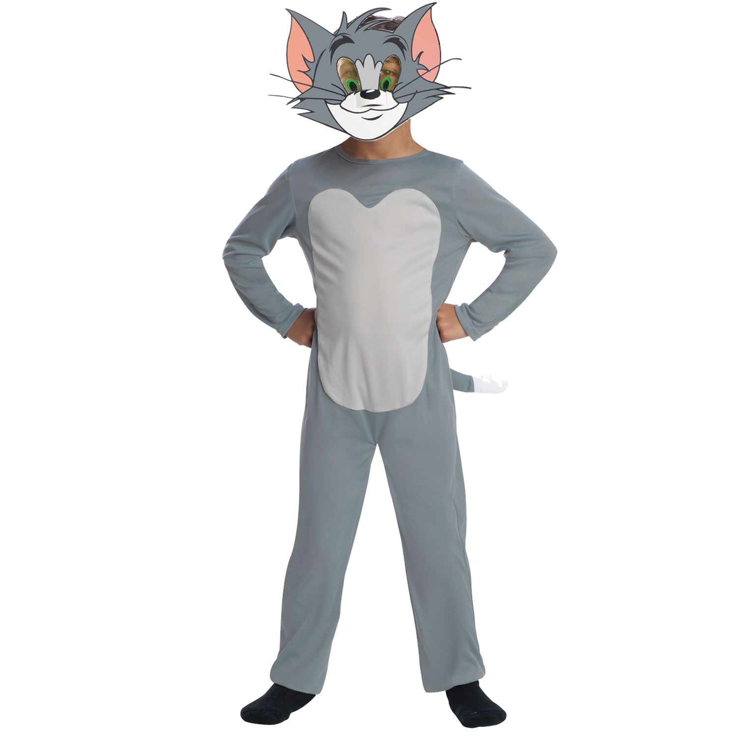 Costum Tom - TomJerry, pentru copii, Varsta 5-6 ani, Marime 116 cm fotografia produsului