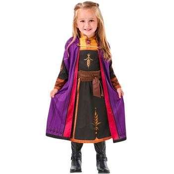 Costum, clasic disney printesa anna pentru fete - frozen 2