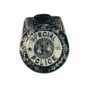 Insigna politist jumbo pentru copii, 16 cm