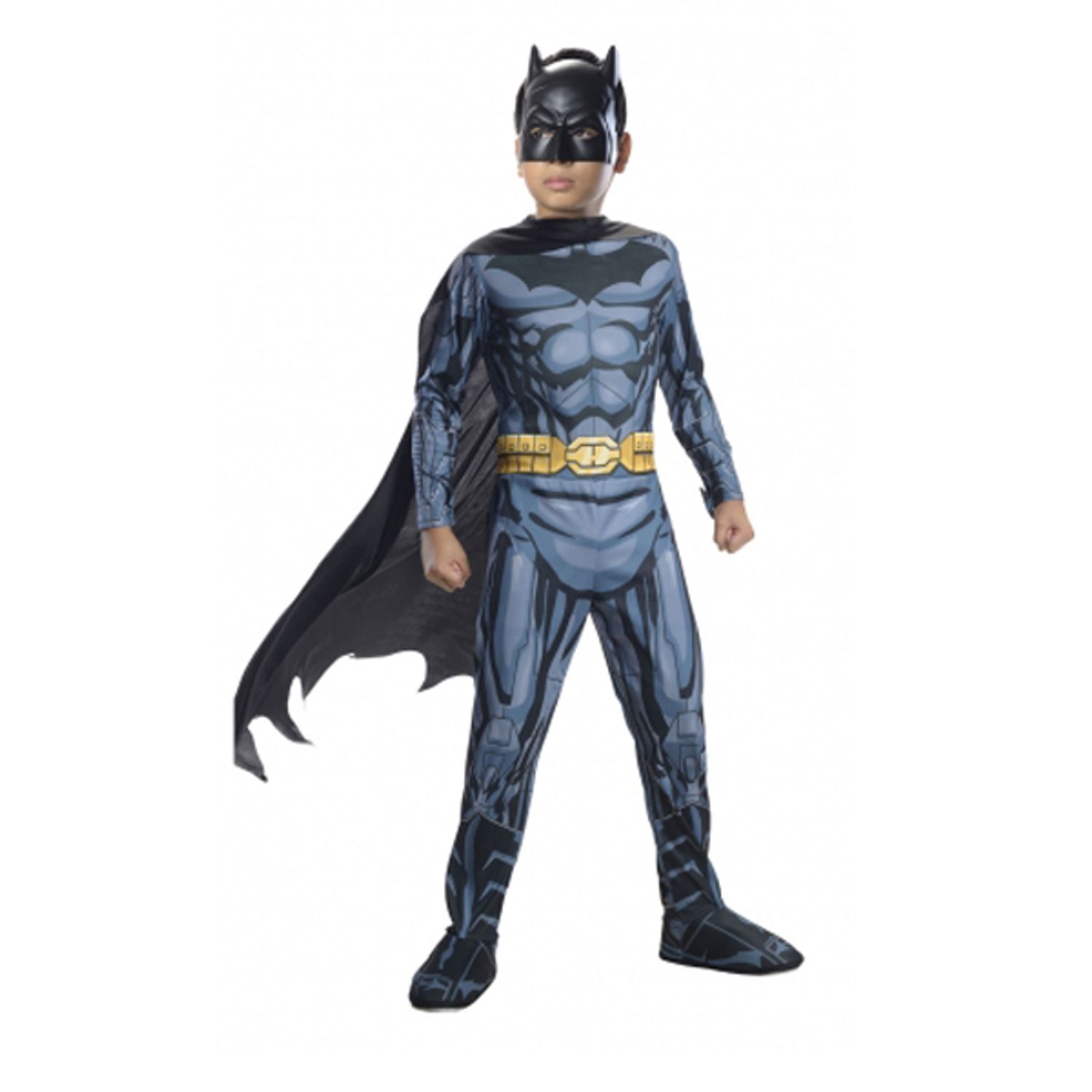 Costum Batman DC, pentru copii, Marime 110-120 cm, Varsta 5-6 ani fotografia produsului