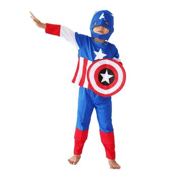 Costum captain america clasic, pentru baiat