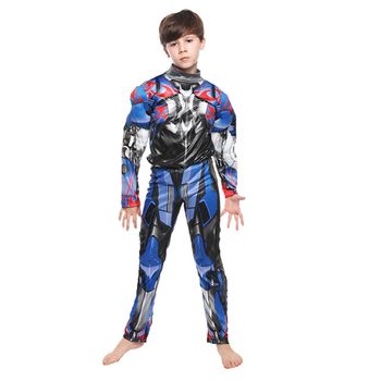 Costum cu muschi transformers optimus prime, pentru baieti