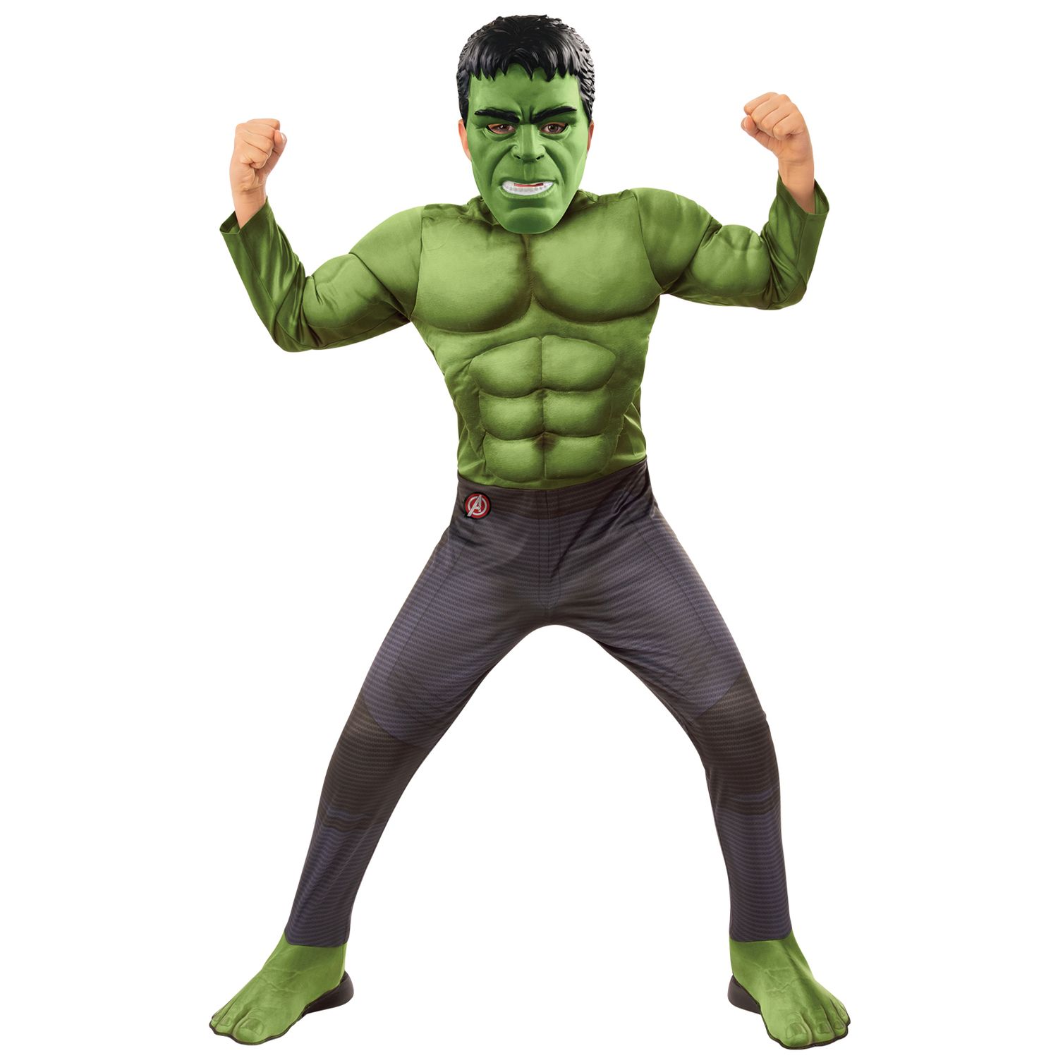 Costum Hulk cu muschi, pentru baieti - Avengers End Game fotografia produsului