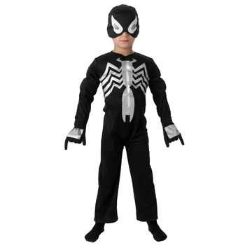 Costum Black Spiderman Ultimate Pentru Baieti,Marime 104 Cm, Varsta 3-4 Ani