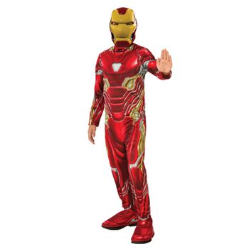 Costum iron-man deluxe, marimea s, 3-4 ani
