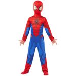 Costum Spiderman clasic,pentru baieti, Marime 104 cm, Varsta 3-4 ani fotografia produsului