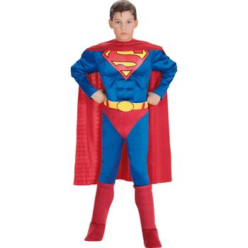Costum cu muschi superman deluxe pentru baieti