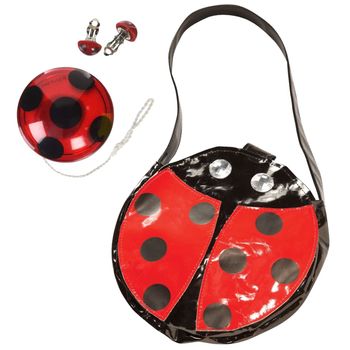 Set yoyo buburuza miraculoasa si gentuta buburuza pentru fete - miraculous