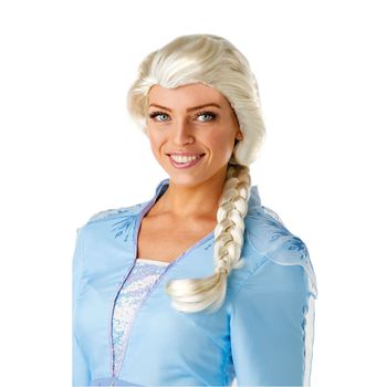 Peruca pentru adulti, elsa, frozen ii, marime universala