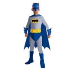 Costum Batman The Brave and the Bold pentru baiat, Marime 140 cm, Varsta 8-10 ani fotografia produsului