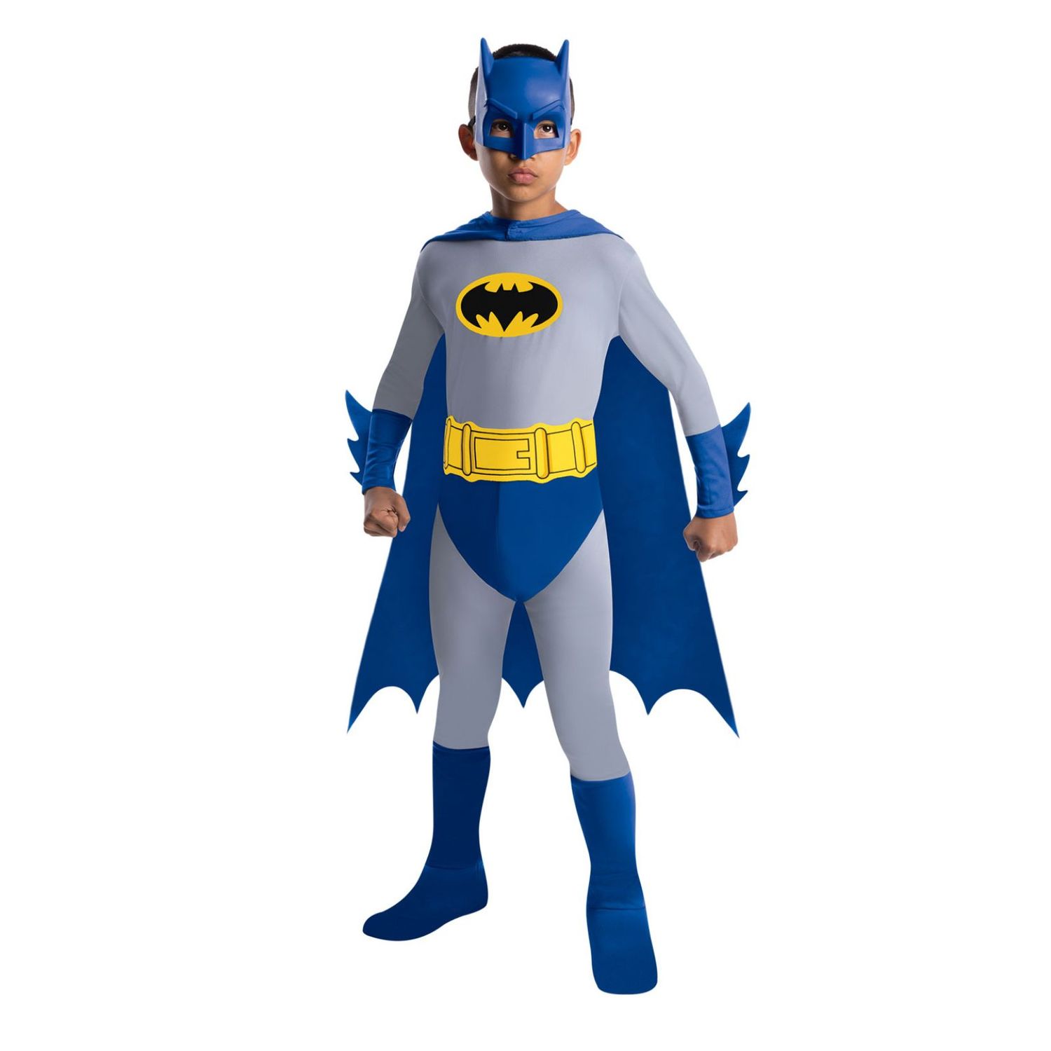 Costum Batman The Brave and the Bold pentru baiat, Marime 140 cm, Varsta 8-10 ani fotografia produsului