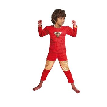 Costum iron clasic cu masca pentru baiat