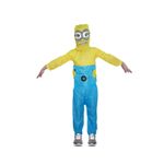 Costum carnaval Minion pentru,copii Marime 100-110 cm, Varsta 3-5 ani fotografia produsului