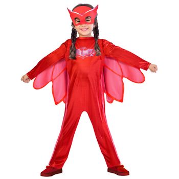 Costum Bufnita Owlette, Pentru   Fete - Eroi In Pijama, Varsta 3-4 Ani, Marime 104 Cm