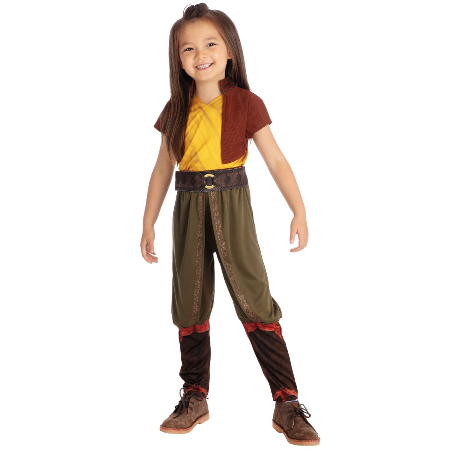 Costum Disney Raya Deluxe pentru fete - Raya si ultimul dragon, Marime 104 cm, Varsta 3-4 ani fotografia produsului