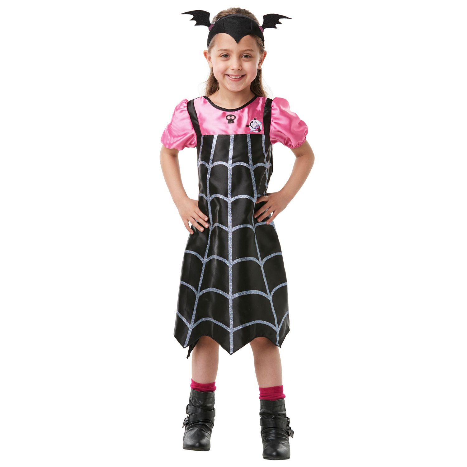 Costum Vampirina, pentru fete, Marime 104 cm, Varsta 3-4 ani fotografia produsului