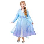 Costum Disney Deluxe Elsa pentru fete, Regatul de gheata 2, 9-10 ani, 140 cm fotografia produsului