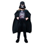 Costum Darth Vader,  Star Wars pentru baiat, Varsta 5-6 ani, Marime 116 cm fotografia produsului