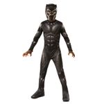 Costum Deluxe Black Panther,  pentru baiat - Civil War, Marime 120-130 cm, Varsta 5-7 ani fotografia produsului