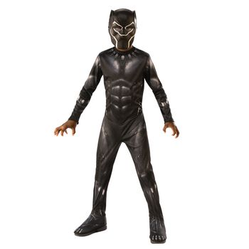 Costum deluxe black panther, pentru baiat - civil war