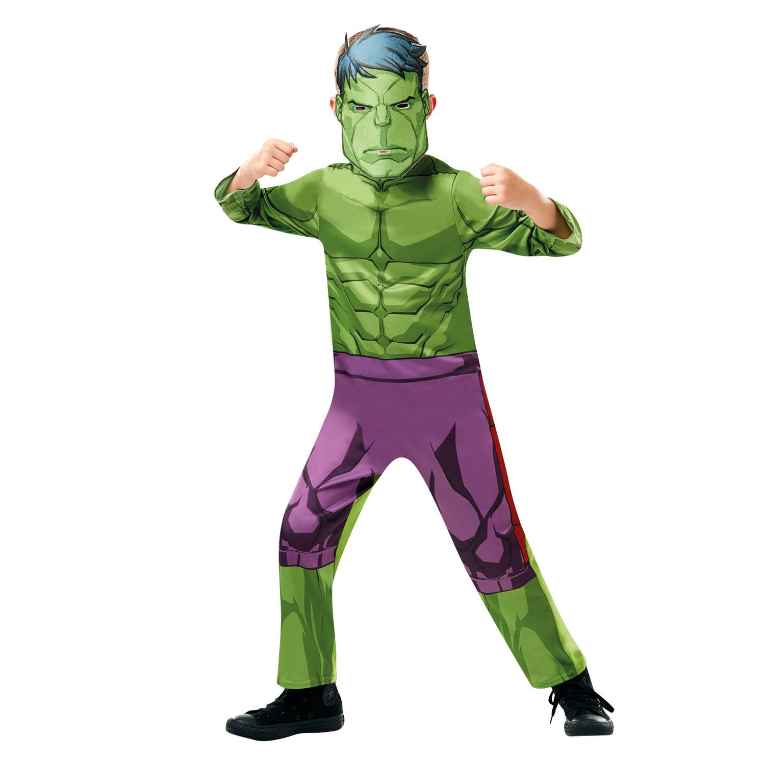 Costum Hulk Infinity War pentru copii, Marime 104 cm, Varsta 3-4 ani fotografia produsului