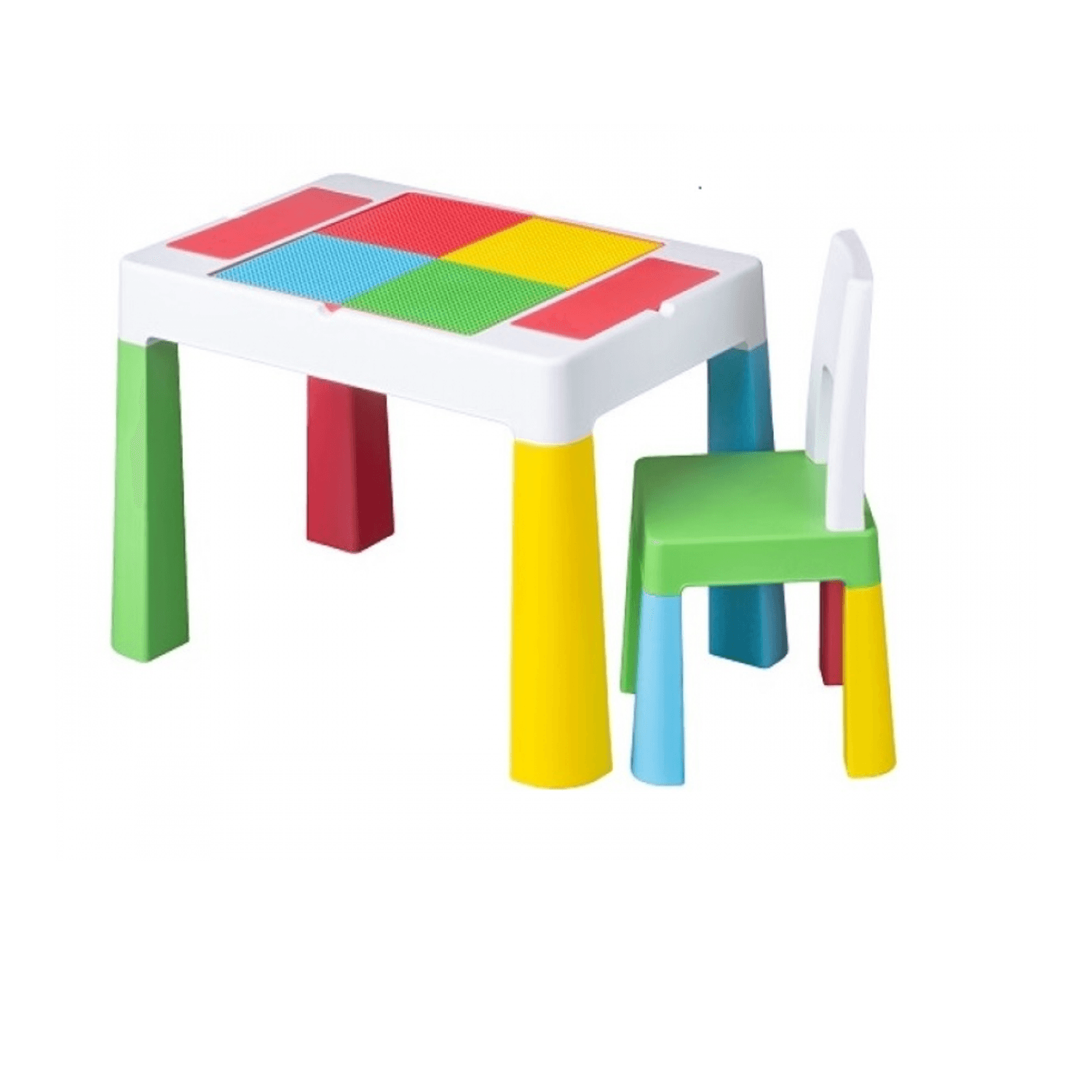 Set masuta cu scaun Tega Lego Multifun Multicolor fotografia produsului