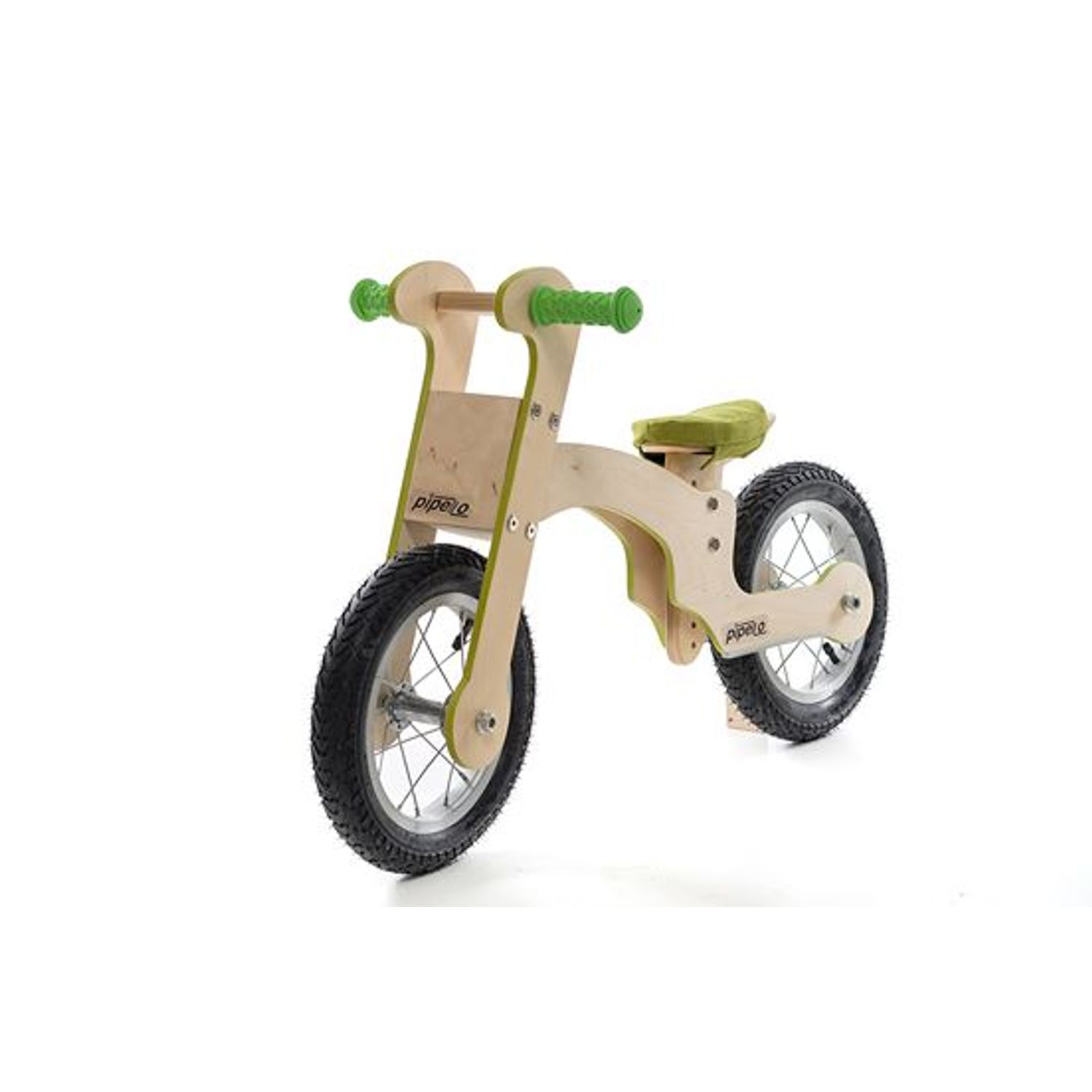 Bicicleta de balans MyKids Pipello Lilly Verde fotografia produsului View 3 L
