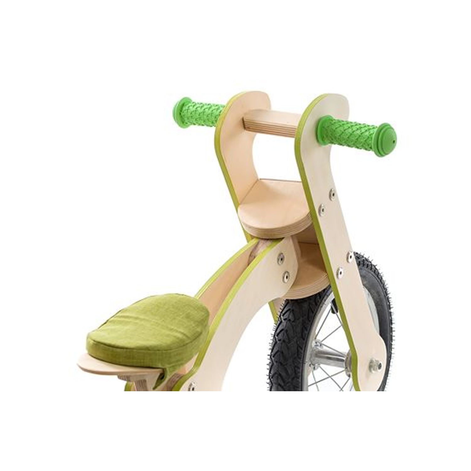 Bicicleta de balans MyKids Pipello Lilly Verde fotografia produsului View 4 L