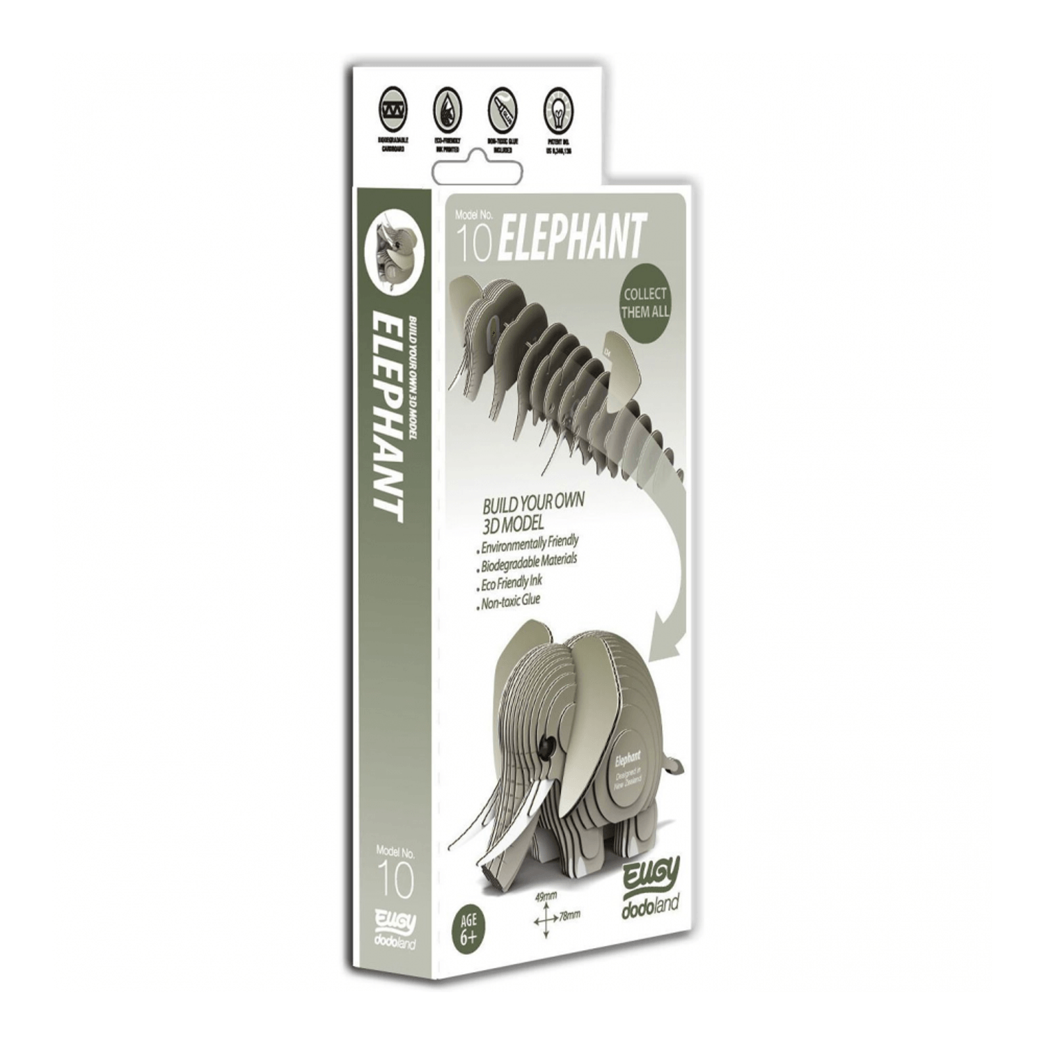 Model 3D Brainstorm Toys - Elefant фото продукта