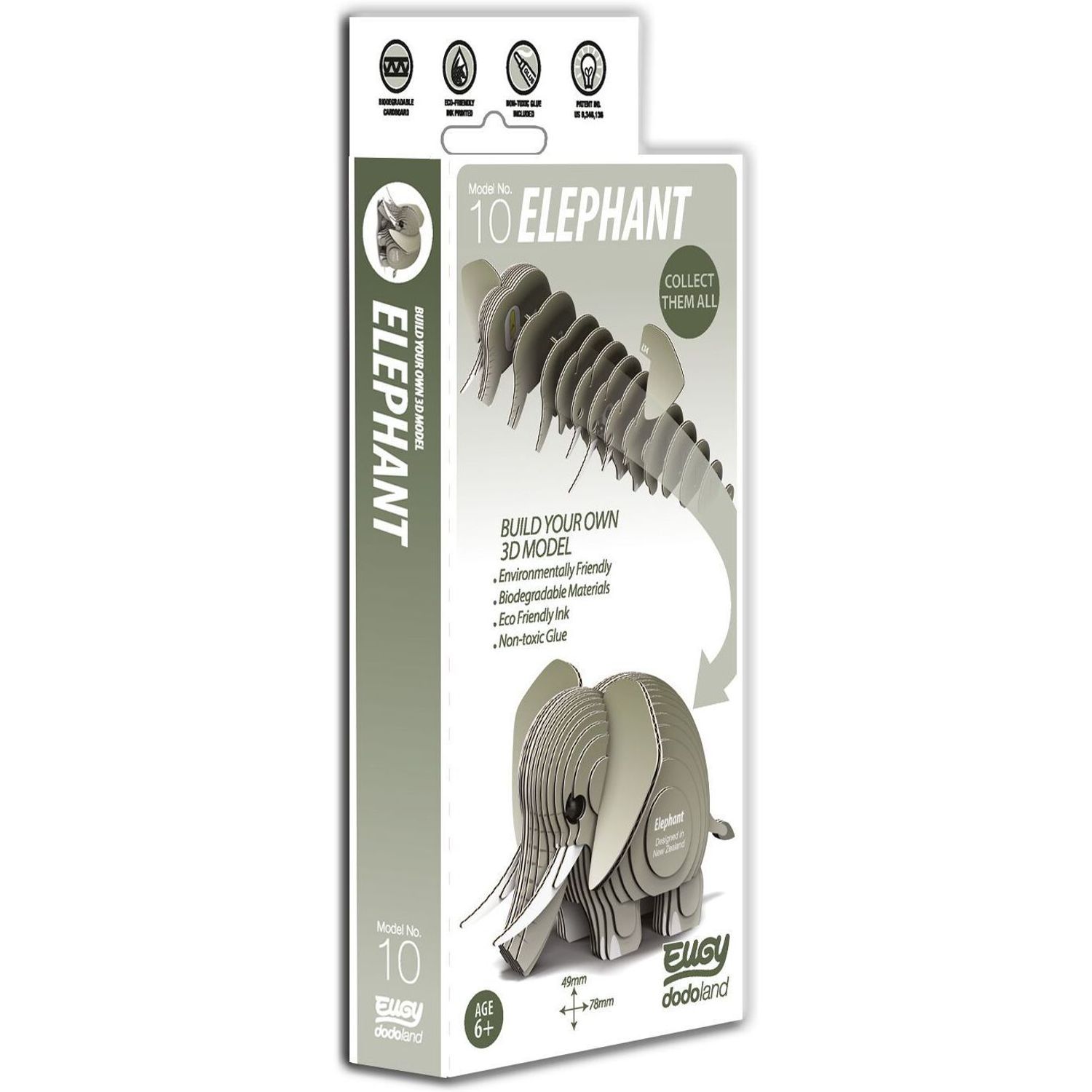 Model 3D Brainstorm Toys - Elefant фото продукта View 8 L