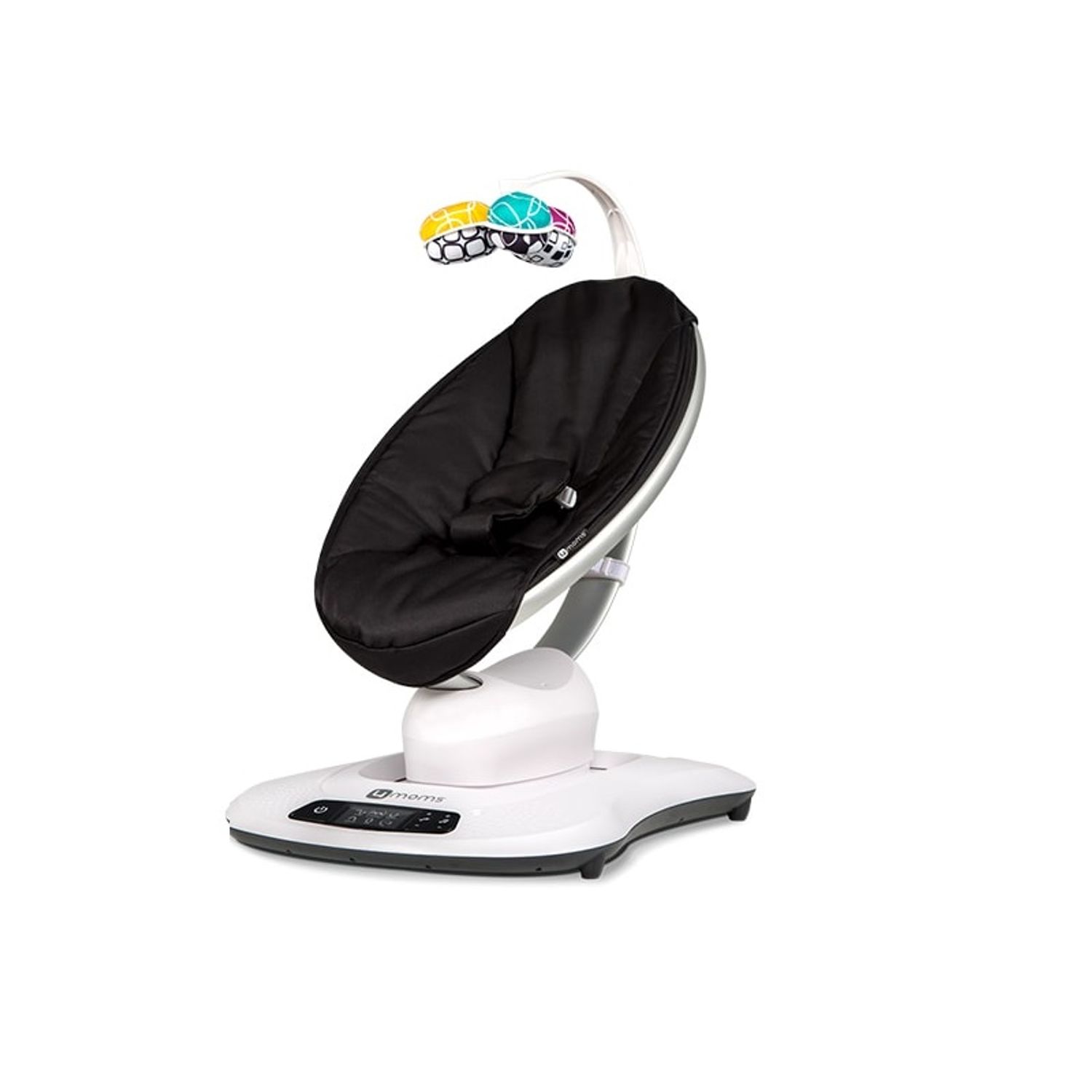 Fotoliu Balansoar Bebelusi 4MOMS MamaRoo 4.0 Classic Negru fotografia produsului View 4 L