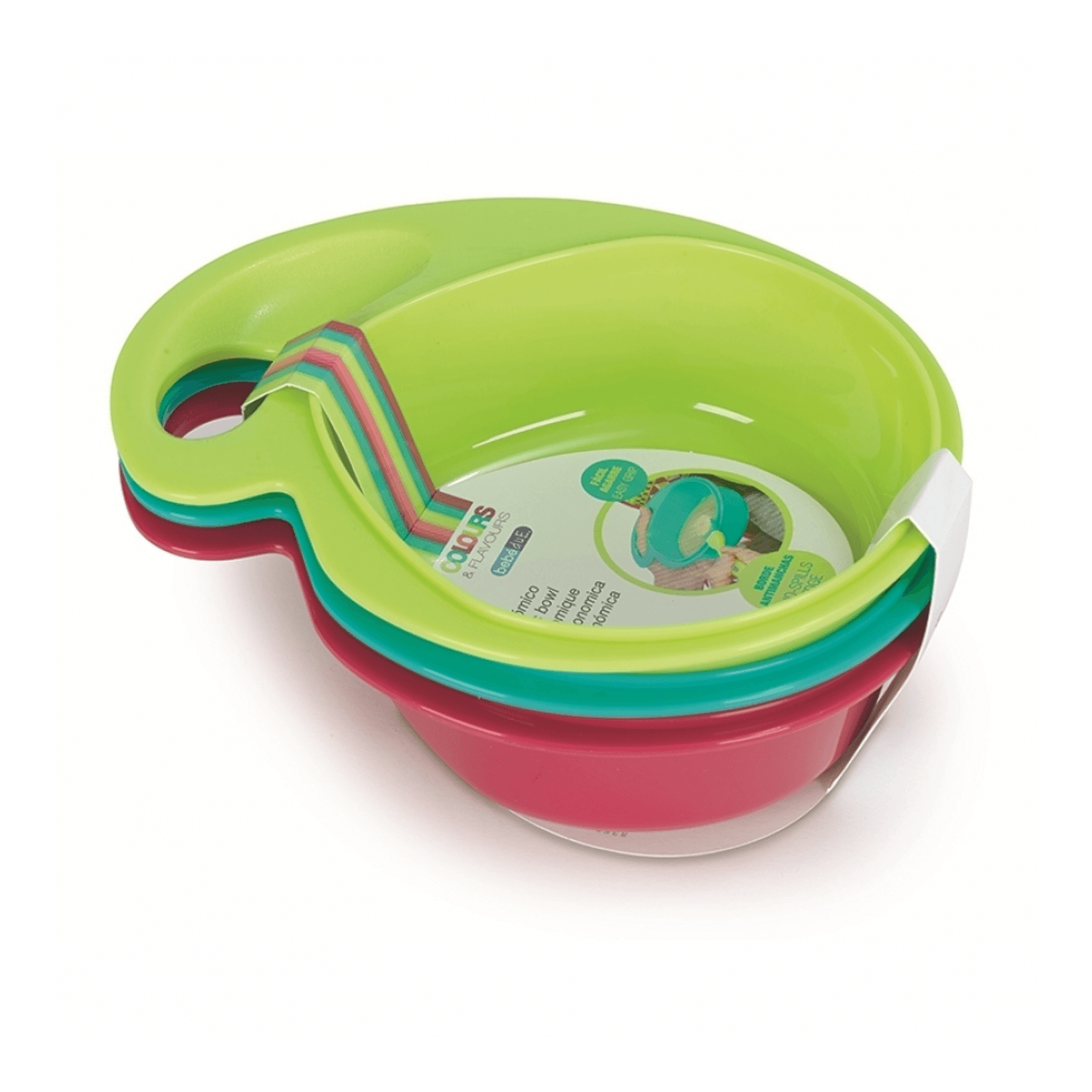 Set 3 boluri ergonomice BebeduE 80209 fotografia produsului