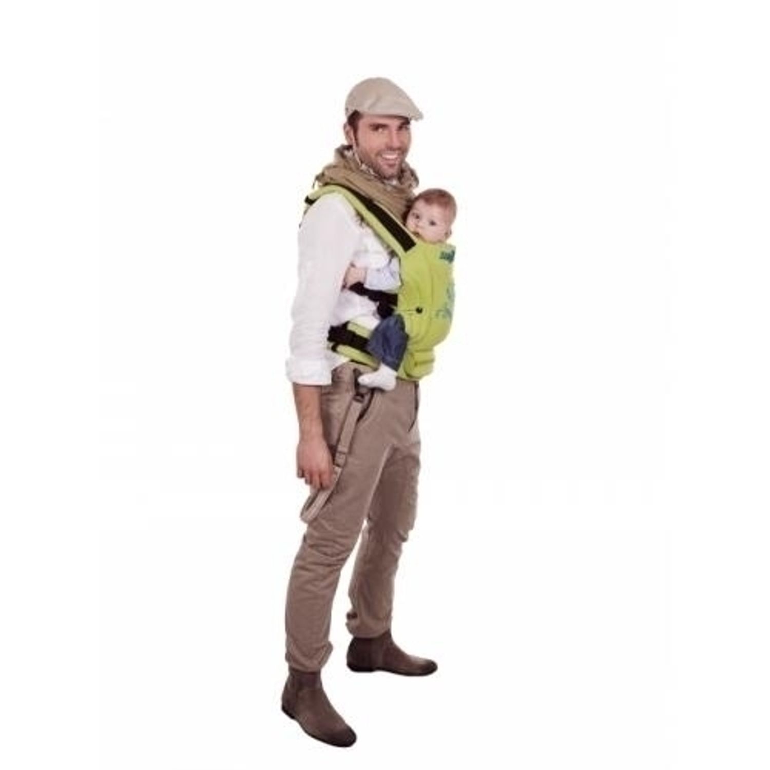 Marsupiu Eco 1 Womar Zaffiro AN-NE-01_Verde fotografia produsului View 2 L