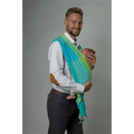 Sling Be Close N17 EKO Womar Zaffiro AN-EK-17_Albastru/Verde fotografia produsului View 6 S
