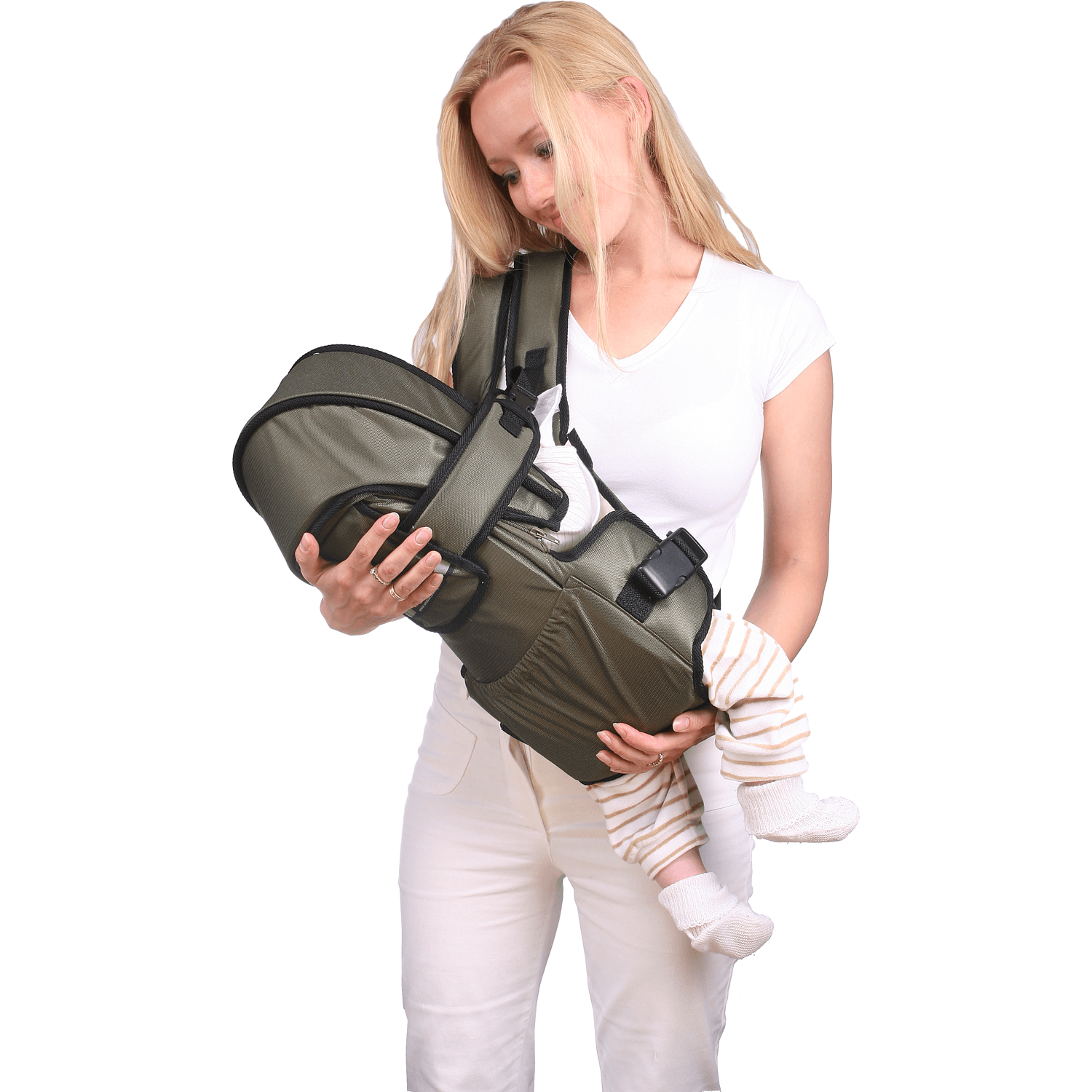 Marsupiu Rain N8 Womar Zaffiro AN-NN-08_Verde_Olive fotografia produsului View 8 L