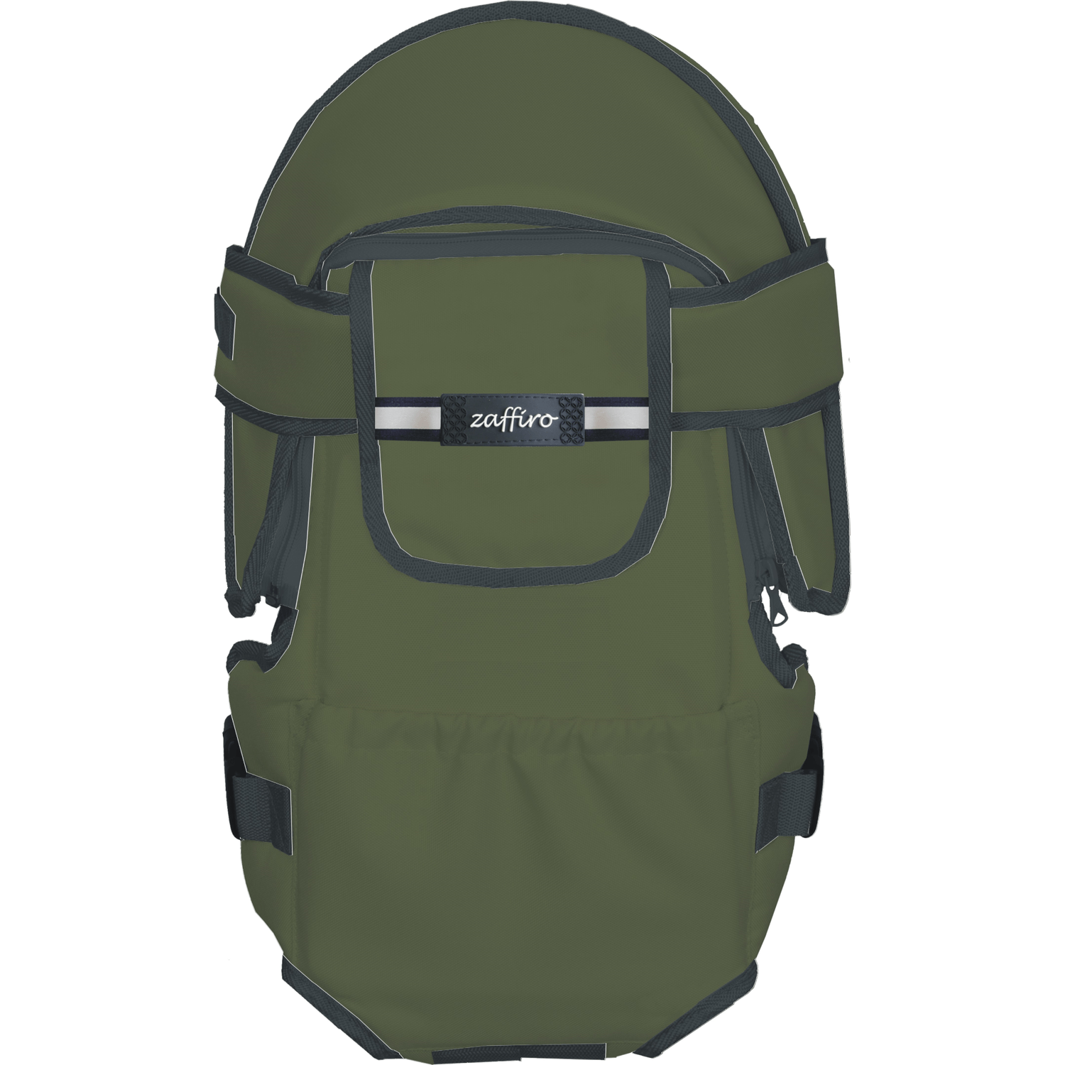 Marsupiu Rain N8 Womar Zaffiro AN-NN-08_Verde_Olive fotografia produsului View 2 L