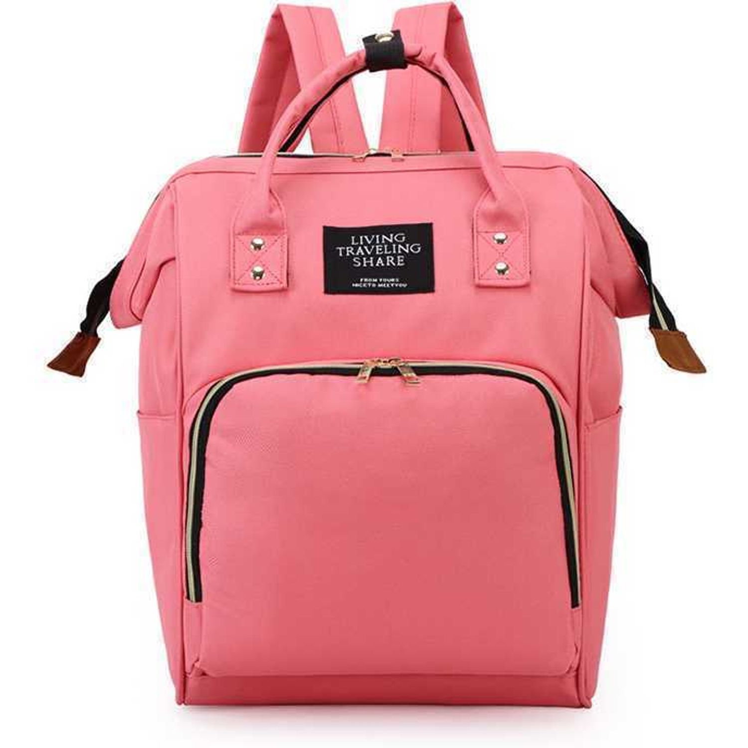 Rucsac multifunctional mamici Colors Bambinice BN031_Roz fotografia produsului View 2 L