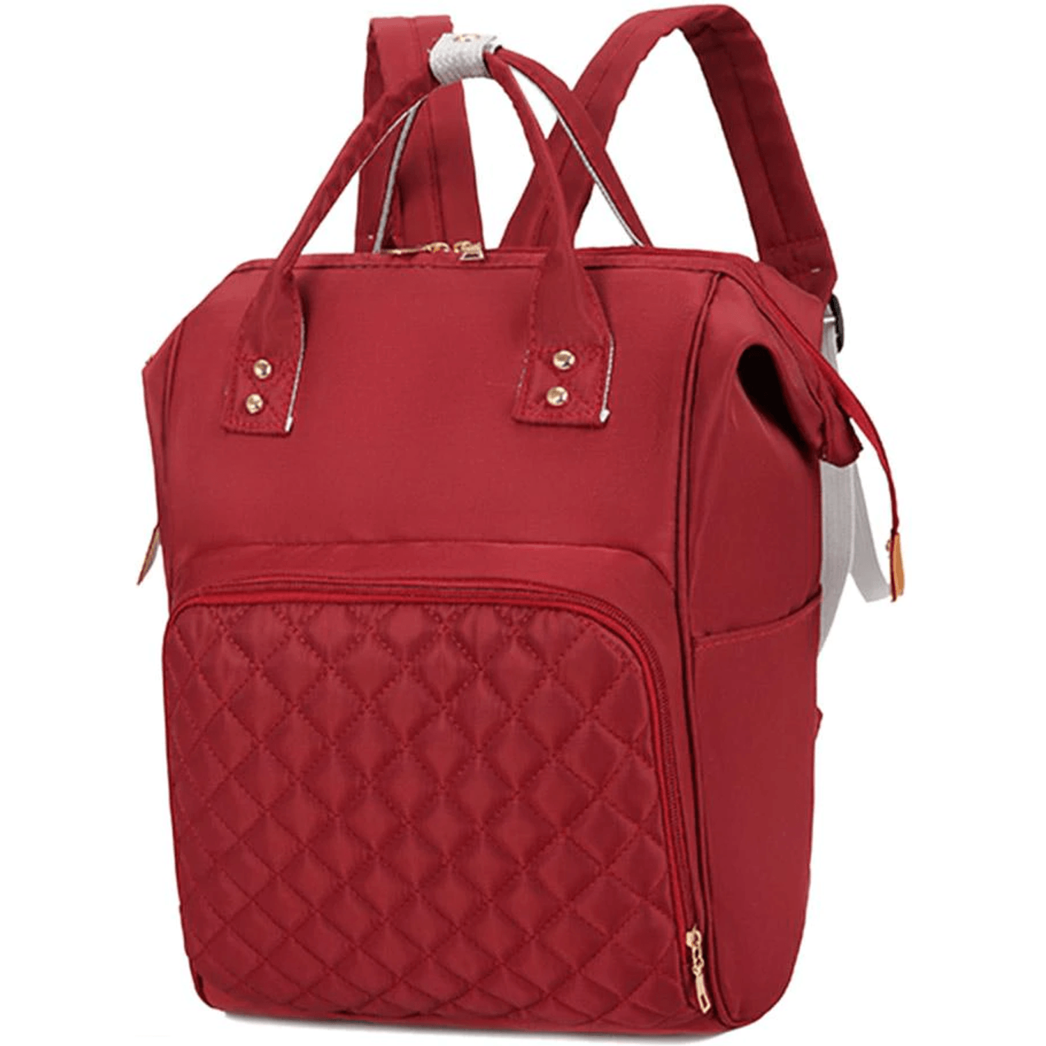 Rucsac multifunctional mamici Diamond Bambinice BN030_Rosu fotografia produsului View 2 L