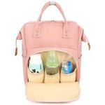 Rucsac multifunctional mamici Diamond Bambinice BN030_Roz fotografia produsului View 3 S