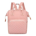 Rucsac multifunctional mamici Diamond Bambinice BN030_Roz fotografia produsului
