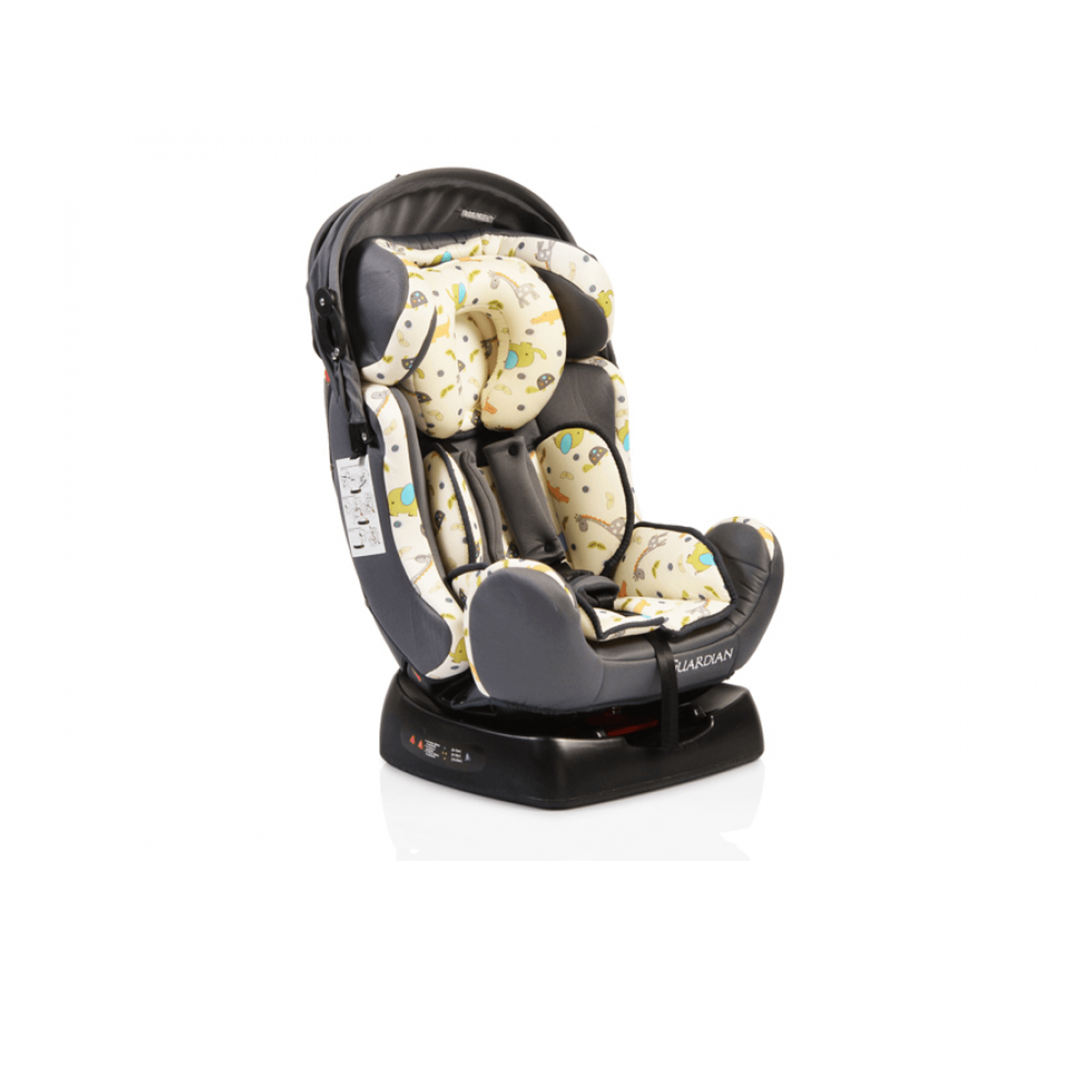 Scaun auto 0-25 kg Cangaroo Guardian Gri fotografia produsului