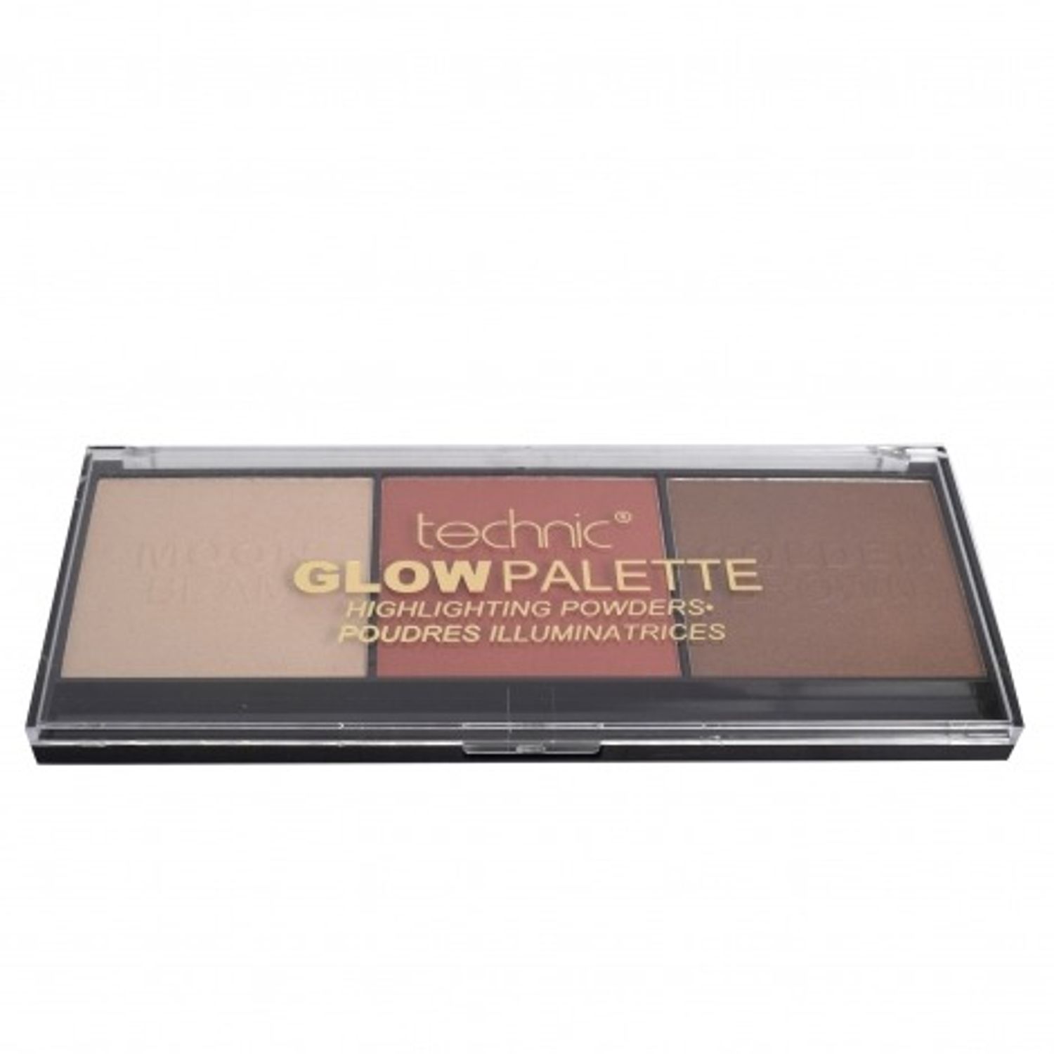 Paleta iluminator bronzant, Technic, 3 nuante si pensula, 24g fotografia produsului View 3 L